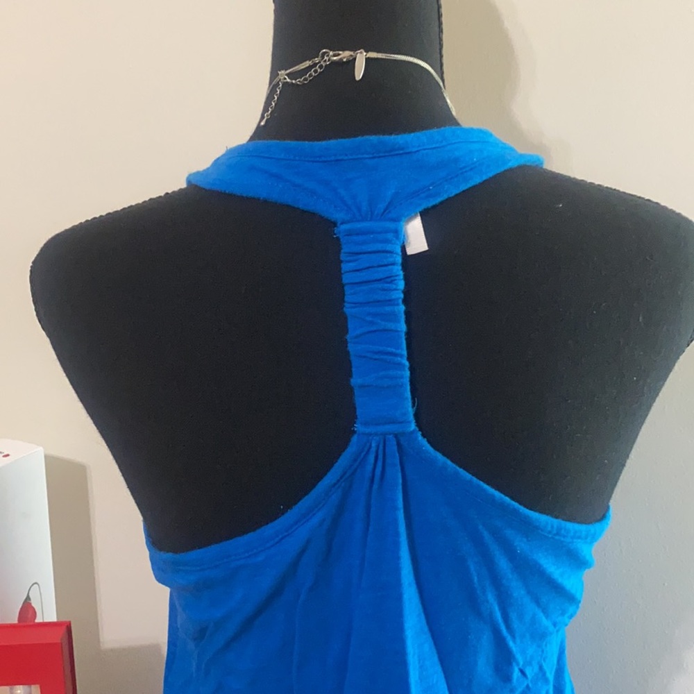 Color story royal blue size S, tank top. worn once - Picture 3 of 5